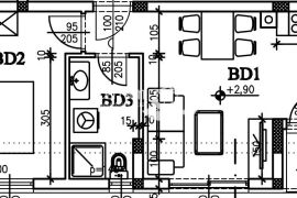 Istra, Štinjan, stan na prvom katu, 42,44m2, 1SS+DB, 600m od mora, LIFT, NOVO!! #prodaja, Pula, Apartamento