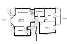 STAN+GARAŽA, PRODAJA, ZAGREB, KVATRIĆ, 150 m2, 3-soban, Maksimir, Apartamento