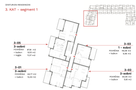 ISTRA, UMAG - Vrhunski 2S+DB s balkonom u novogradnji, Umag, Wohnung