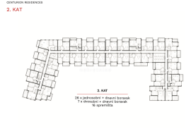 ISTRA, UMAG - Vrhunski 1S+DB s loggiom u novogradnji, Umag, Flat