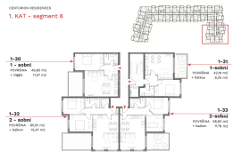 ISTRA, UMAG - Vrhunski 2S+DB s balkonom u novogradnji, Umag, Appartement