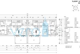 Krk, Linardići, teren 2048m2, projekt za resort, tri vile, prodaja, Krk, Terreno