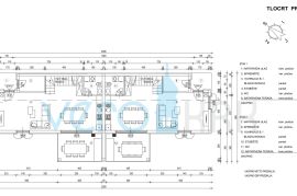 Krk, Linardići, teren 2048m2, projekt za resort, tri vile, prodaja, Krk, Terreno