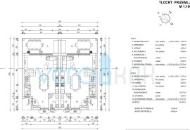 Krk, Linardići, teren 2048m2, projekt za resort, tri vile, prodaja, Krk, Terreno