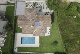 Središnja Istra, prekrasna novoizgrađena kuća za odmor, Barban, House