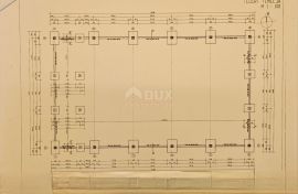 PERMANI, JURDANI-građevinsko zemljište 2000m2 s građ. dozvolom za halu od 600m2 (namjena: trgovačka, zanatska, industrijska), Matulji, Land