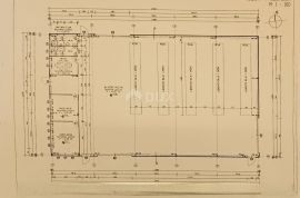 PERMANI, JURDANI-građevinsko zemljište 2000m2 s građ. dozvolom za halu od 600m2 (namjena: trgovačka, zanatska, industrijska), Matulji, أرض