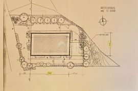 PERMANI, JURDANI-građevinsko zemljište 2000m2 s građ. dozvolom za halu od 600m2 (namjena: trgovačka, zanatska, industrijska), Matulji, Terrain