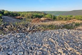 ISTRA, RABAC - Prostrano zemljište s pogledom na more, Labin, Земля