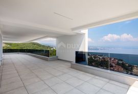 OPATIJA, CENTAR- penthouse u novogradnji 396m2 s panoramskim pogledom na more i s krovnom terasom s bazenom, Opatija, Daire