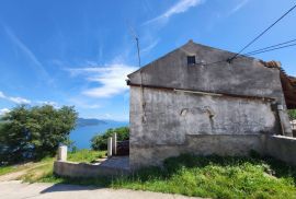 OPATIJA, BRSEČ - Samostojeća kuća za adaptaciju s pogledom na more, Mošćenička Draga, House