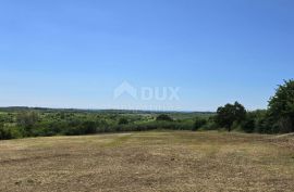 ISTRA, BUJE - Građevinsko zemljište na rubu građevinske zone, panoramski pogled, Buje, أرض