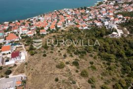 Čiovo, Žedno, građevinsko zemljište s pogledom na more  1514 m2, Trogir - Okolica, Arazi