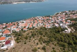 Čiovo, Žedno, građevinsko zemljište s pogledom na more  1514 m2, Trogir - Okolica, Land