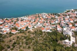 Čiovo, Žedno, atraktivno građevinsko zemljište s pogledom na more  3198 m2, Trogir - Okolica, أرض