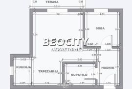 Voždovac, Vojvode Vlahovića, Vojvode Vlahovića, 1.5, 37m2, Voždovac, Appartment