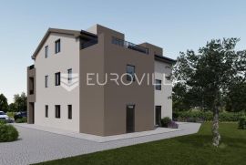 Istra, Žbandaj, stan u prizemlju s dvorištem, Poreč, Appartment