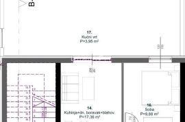 Istra, Medulin, prizemlje 41,18m2, 1SS+DB, vrt 39m2, 400 metara od mora #prodaja, Medulin, Apartamento