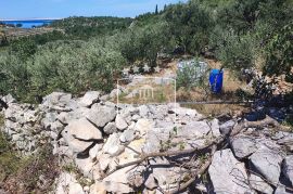 Starigrad, Paklenica - poljoprivredno zemljište 504m2, POGLED NA MORE!, Starigrad, Zemljište