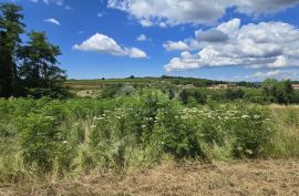 ISTRA, VIŽINADA - Građevinsko zemljište za gradnju dvije kuće, otvoreni pogled na prirodu, Vižinada, Земля