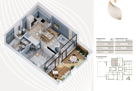 Luksuzni Apartman A-1, Medulin, Appartement