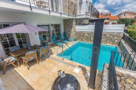 Otok Krk, Grad Krk, okolica, prekrasna ultra moderna villa sa bazenom, terasom i pogledom na more prodaja, Krk, Haus