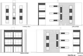 APARTMAN U NOVOGRADNJI, POGLED NA MORE, VRT 240 m2 - POVLJANA, PAG, Povljana, Apartamento