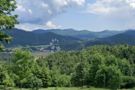 GORSKI KOTAR - GRAĐEVINSKO ZEMLJIŠTE S PANORAMSKIM POGLEDOM, Mrkopalj, أرض