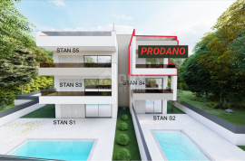 ZADAR, SUKOŠAN - Novogradnja! Vrhunski penthouse sa zadivljujućim pogledom na more! S5, Sukošan, شقة