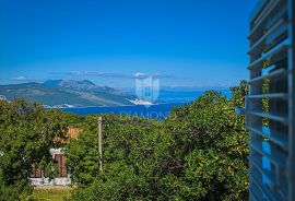 Labin, Rabac, kuća za odmor sa dva stana pogled more, Labin, Ev