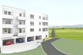 Pula, Monvidal - četverosobni stan na 1.katu novogradnje, NKP 60 m2 - top lokacija, Pula, Apartamento