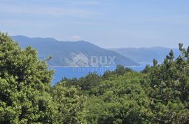 ISTRA, RABAC, OKOLICA - Građevinsko zemljište s prekrasnim pogledom na more, idealno za gradnju dvije vile, Labin, Land