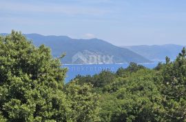 ISTRA, RABAC, OKOLICA - Građevinsko zemljište s prekrasnim pogledom na more, idealno za gradnju dvije vile, Labin, Terreno