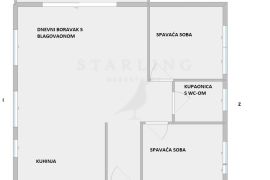 STAN, PRODAJA, ZAGREB, BLATO, 76 m2, 3-soban, Novi Zagreb - Zapad, Apartamento