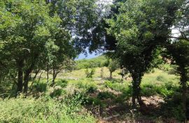 Građevinsko zemljište s pogledom na more, Načinovići, Istra, Kršan, Land