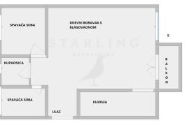 STAN, PRODAJA, ZAGREB, BLATO, 74 m2, 3-soban, Novi Zagreb - Zapad, Apartamento