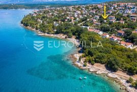 Otok Krk, Njivice, prekrasna kuća s dva apartmana i pogledom na more, Omišalj, Famiglia