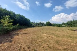 ISTRA, LABIN - Zemljište s dozvolom, zadnje u građevinskoj zoni, Labin, Land