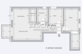 Čukarica, Bele vode, Palisadska 2. deo, 3.0, 55m2, Čukarica, Wohnung