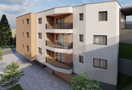 Rijeka, Kastav, dvosoban stan u novogradnji s balkonom, Kastav, Appartamento
