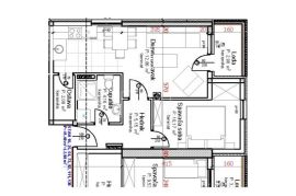 Dvosoban stan 43,63m2 u izgradnji Nova Dobrinja Useljivo 31.7.2025., Istočno Novo Sarajevo, Kвартира