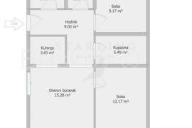 STAN, PRODAJA, ZAGREB, VOLTINO, 58 m2, 3-soban, Trešnjevka - Sjever, Wohnung