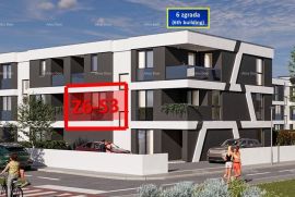 Stan Prodaja stanova u novom stambeno-poslovnom projektu na odličnoj lokaciji, Veli Vrh, Pula! Zgr.6/S3, Pula, Wohnung