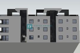 VODICE, novogradnja, 2. kat, krovna terasa, 2 spavaće sobe, S9, Vodice, شقة