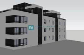 VODICE, novogradnja, 2. kat, krovna terasa, 2 spavaće sobe, S8, Vodice, Διαμέρισμα