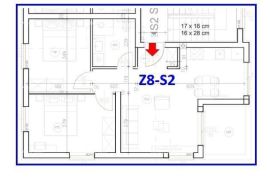 Stan Prodaja stanova u novom stambeno-poslovnom projektu na odličnoj lokaciji, Veli Vrh, Pula! Zgr.8/S2, Pula, Wohnung