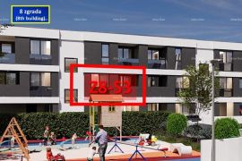 Stan Prodaja stanova u novom stambeno-poslovnom projektu na odličnoj lokaciji, Veli Vrh, Pula! Zgr.8/S3, Pula, Wohnung