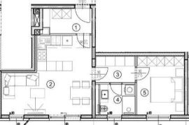 Stan Prodaja stanova u novom stambenom projektu na eksluzivnoj lokaciji, 300 m od mora, Pula, Veruda!, Pula, Kвартира
