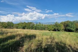 ISTRA, PIĆAN - Prekrasan kompleks građevinskog i poljoprivrednog zemljišta, pogled na Učku - potpuna privatnost, Pićan, Terrain