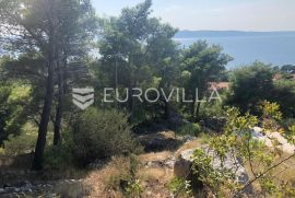 Podgora, građevinsko zemljište 800m2 s pogledom, 450 m od mora, Podgora, Земля